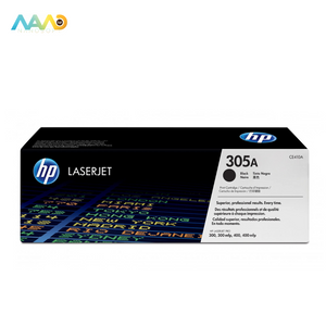 HP CE410A 305A Original LaserJet Toner Cartridge, Black, Single Pack