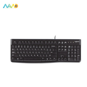 Logitech K120 Wired Business Keyboard, USB, Full-Size, QWERTY UK Layout