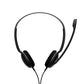 EPOS PC 8 USB On-Ear Stereo Headset With In-Line Volume, Mute Control, and Microphone - Noise-Cancellation - Audio - Compatible with Laptop, PC, Mac - Telephony Calls and E-Learning