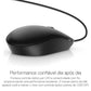 Dell MS116 - Mouse - Optical - 2 Buttons - Wired - USB - Black - Retail - for Inspiron 17R 57XX, 17R 7720, Latitude D630, Optiplex 50XX, 5250, 90XX, XPS One 27XX