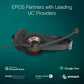 EPOS I SENNHEISER IMPACT SC 60 USB ML - Headset - on-ear - wired - USB - black with orange colour highlights