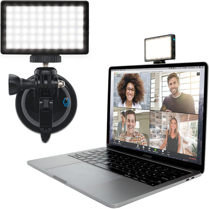 Lume Cube - Video Conference Lighting Kit - Live Streaming, Video Conferencing, Remote Working - Lighting Accessory for Laptop - Adjustable Brightness and Color Temperature