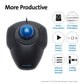 Kensington Orbit Mouse - Wired Ergonomic TrackBall Mouse for PC, Mac and Windows with Scroll Ring, Ambidextrous Design and Optical Tracking - Blue (K72337EU)